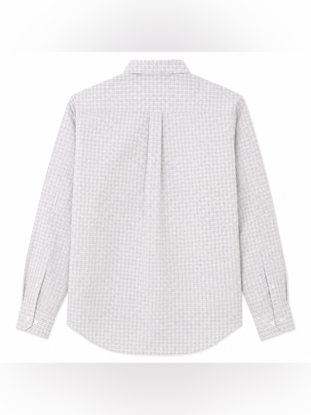 Psycho Bunny Robert Godley Men’s XL Plaid Button Down Shirt Cotton Beige - Picture 2 of 4